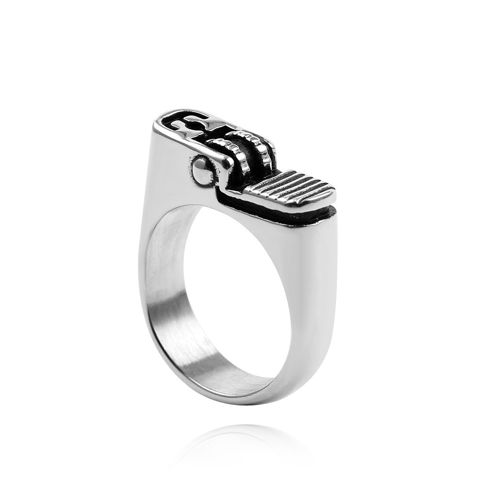 Punk Metal Lighter Ring Punk Metal Lighter Ring